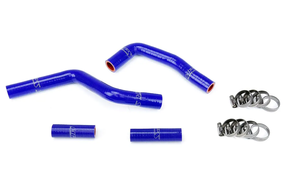 Hps Blue 3-Ply Silicone Radiator Coolant Hose Kit For 02-18 Yamaha Yz125 1