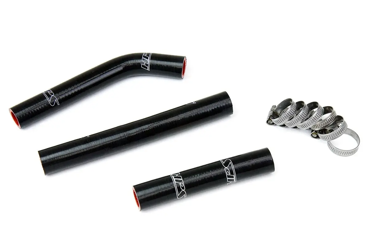 Hps Black 3-Ply Silicone Radiator Coolant Hose Kit For Ktm 07-10 125Sx 144Sx 150Sx 1