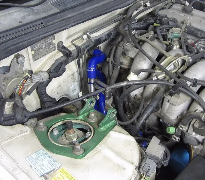 Hps Blue 3-Ply Silicone Heater Coolant Hose Kit For 95-98 Nissan 240Sx S14 Ka24de 2