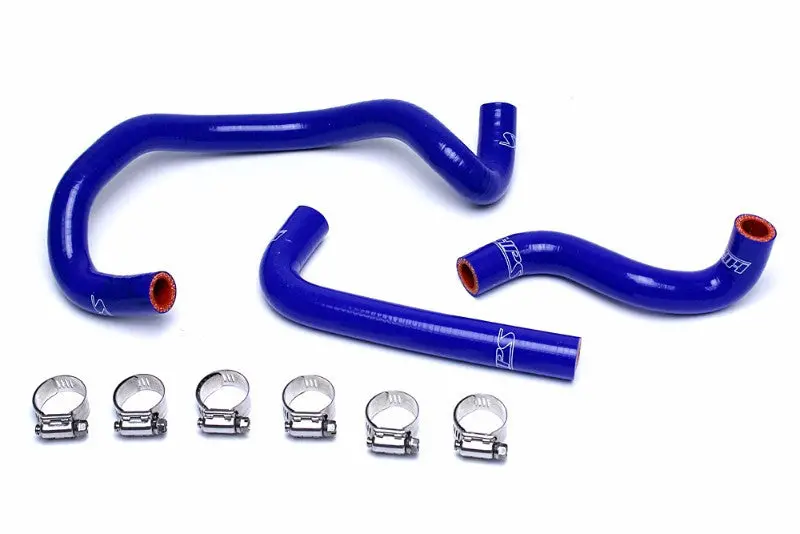 Hps Blue Reinforced Silicone Heater Hose Kit For Mazda 86-92 Rx7 Fc3s Turbo 1