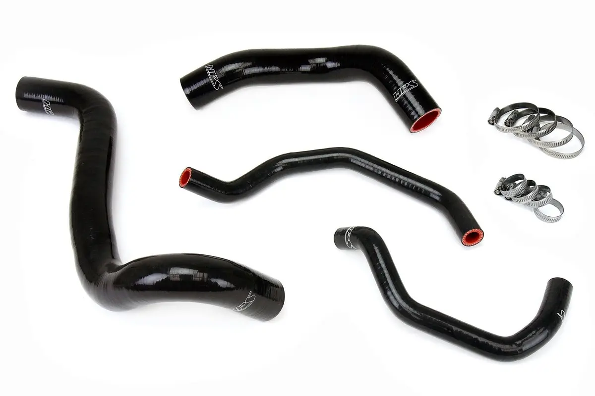 Hps Black 3-Ply Silicone Radiator/Heater Coolant Hose Kit 12-14 Toyota Sequoia/Tundra 5.7L V8 Lhd 1
