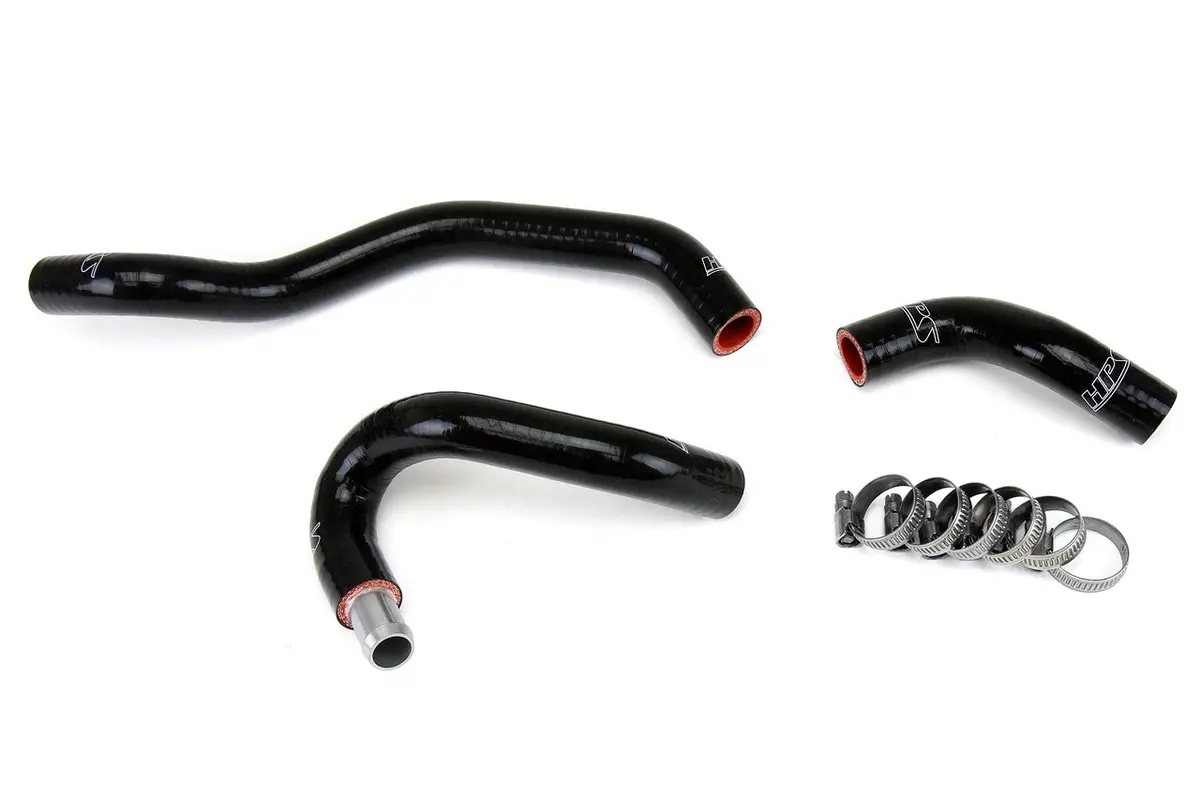 Hps Black 3-Ply Silicone Heater Coolant Hose Kit For 09-21 Nissan 370Z / Infiniti G37 Q50 Q60 1