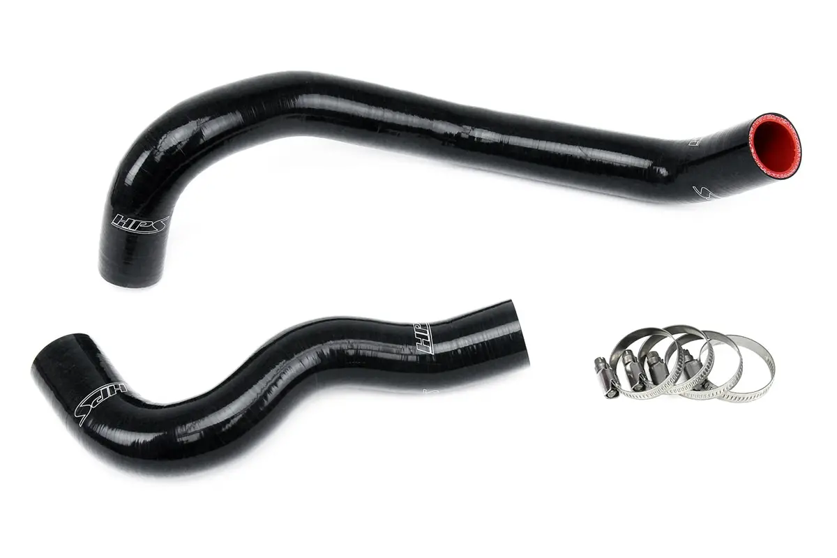 Hps Black 3-Ply Silicone Radiator Coolant Hose Kit For 07-08 Nissan 350Z Vq35hr 1