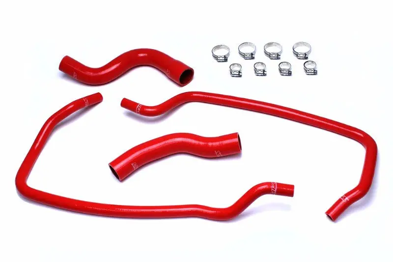 Hps Red 3-Ply Silicone Radiator/Heater Coolant Hose Kit For 01-04 Jeep Grand Cherokee Wj 4.7L V8 1