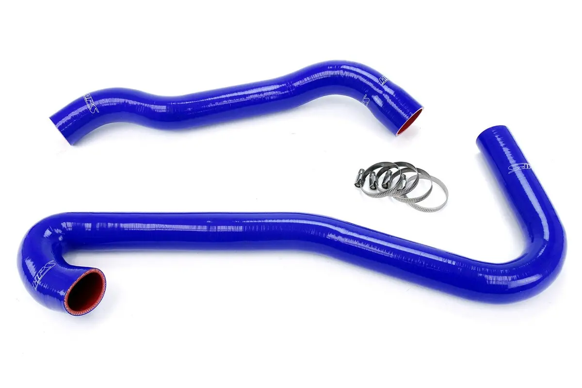 Hps Blue 3-Ply Silicone Radiator Coolant Hose Kit For 06-08 Jeep Grand Cherokee Wk1 Srt8 6.1L V8 1