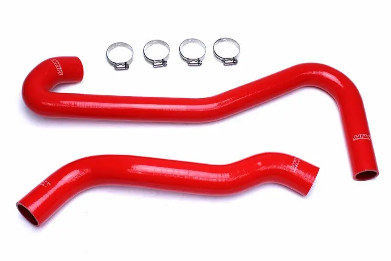 Hps Red 3-Ply Silicone Radiator Coolant Hose Kit For 09-10 Jeep Grand Cherokee Wk1 Srt8 6.1L V8 1