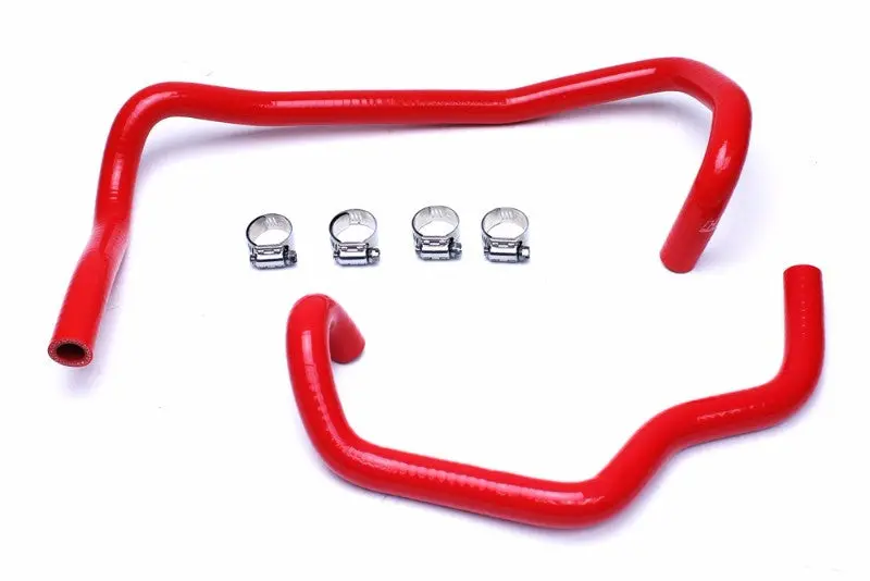 Hps Red 3-Ply Silicone Heater Coolant Hose Kit For 05-16 Toyota Tacoma 4.0L V6 1