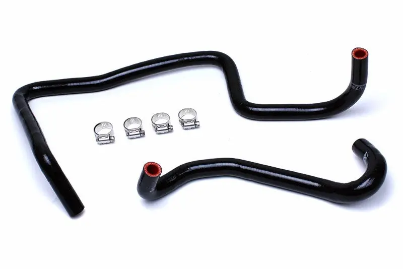 Hps Black 3-Ply Silicone Heater Coolant Hose Kit For 06-10 Jeep Grand Cherokee Wk1 Srt8 6.1L / 5.7L 1