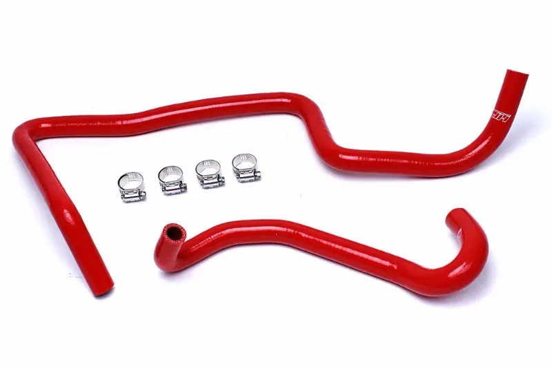 Hps Red 3-Ply Silicone Heater Coolant Hose Kit For 06-10 Jeep Grand Cherokee Wk1 Srt8 6.1L / 5.7L 1