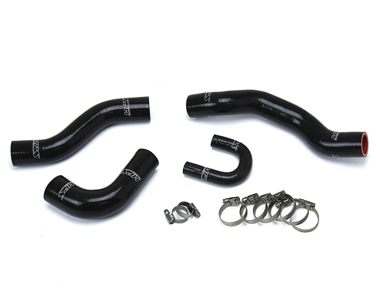 Hps Black 3-Ply Silicone Radiator Coolant Hose Kit For 84-95 Toyota 4Runner / Pickup 22Re Non Turbo Efi 1