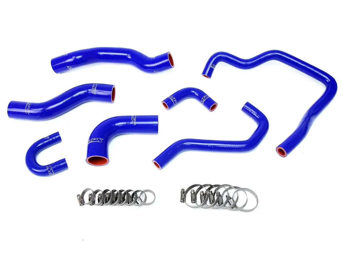 Hps Blue 3-Ply Silicone Radiator/Heater Coolant Hose Kit For 89-95 Toyota 4Runner/Pickup 22Re Nt Lhd 1
