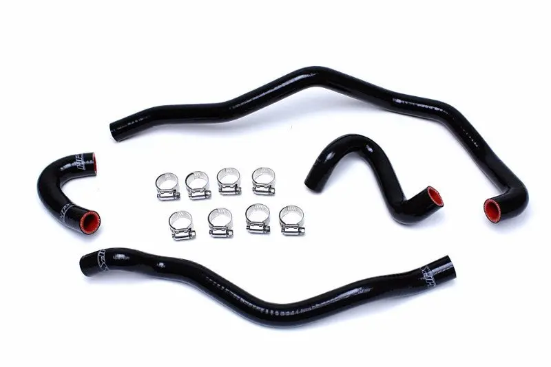 Hps Black 3-Ply Silicone Heater Coolant Hose Kit For 01-06 Bmw E46 M3 Lhd 1