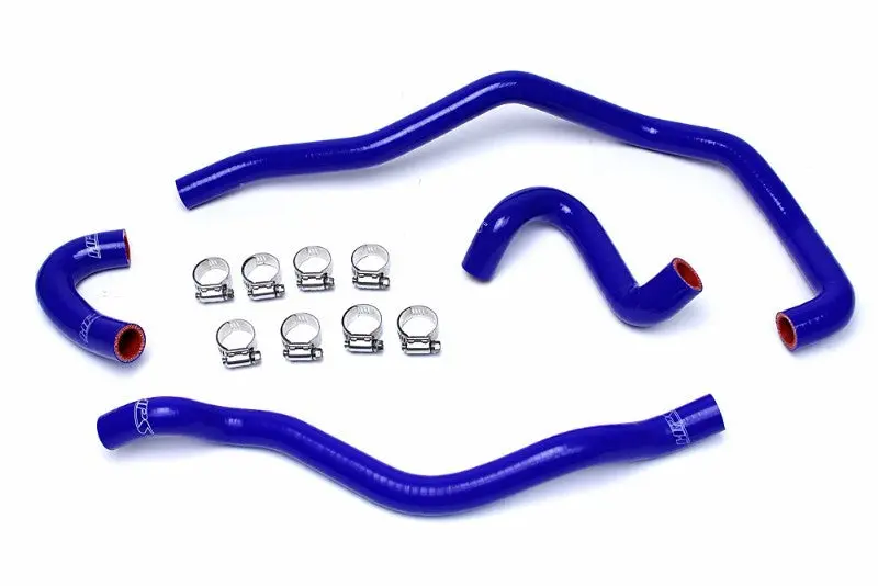 Hps Blue 3-Ply Silicone Heater Coolant Hose Kit For 01-06 Bmw E46 M3 Lhd 1
