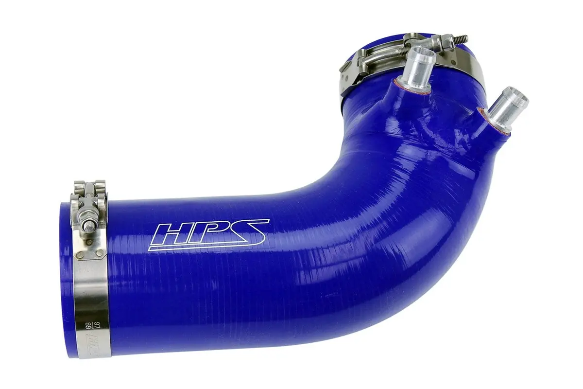 Hps Blue Silicone Post Maf Air Intake Hose Kit For Lexus 16-20 Gs F / 22+ Is500 / 15+ Rc F 5.0L V8 1