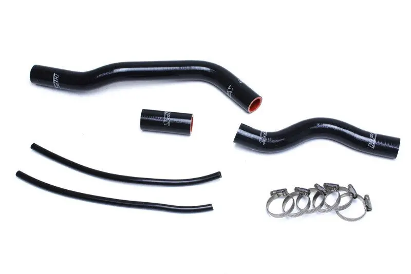 Hps Black 3-Ply Silicone Radiator Coolant Hose Kit For 01-05 Honda Civic 1.7L Manual Trans 1