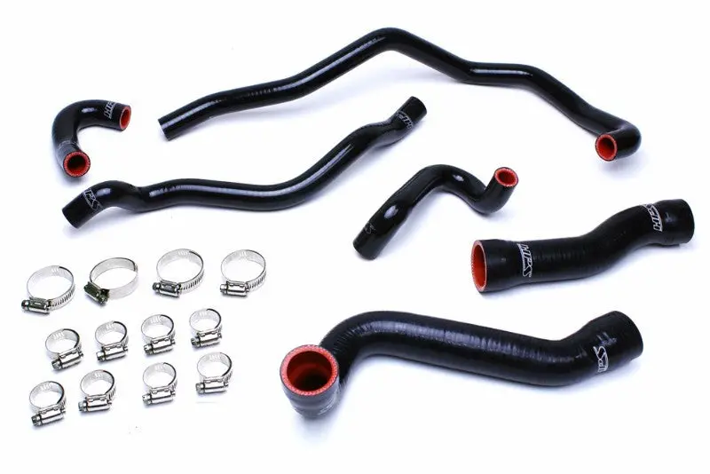 Hps Black 3-Ply Silicone Radiator/Heater Coolant Hose Kit For 01-06 Bmw E46 M3 Lhd 1