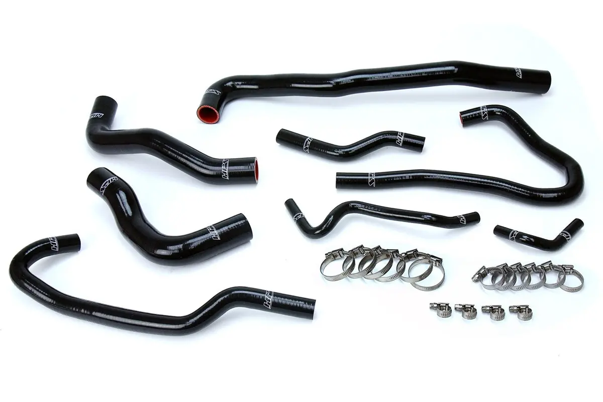 Hps Black 3-Ply Silicone Radiator/Heater Coolant Hose Kit For 16-25 Mazda Mx-5 Miata 2.0L Nd 1