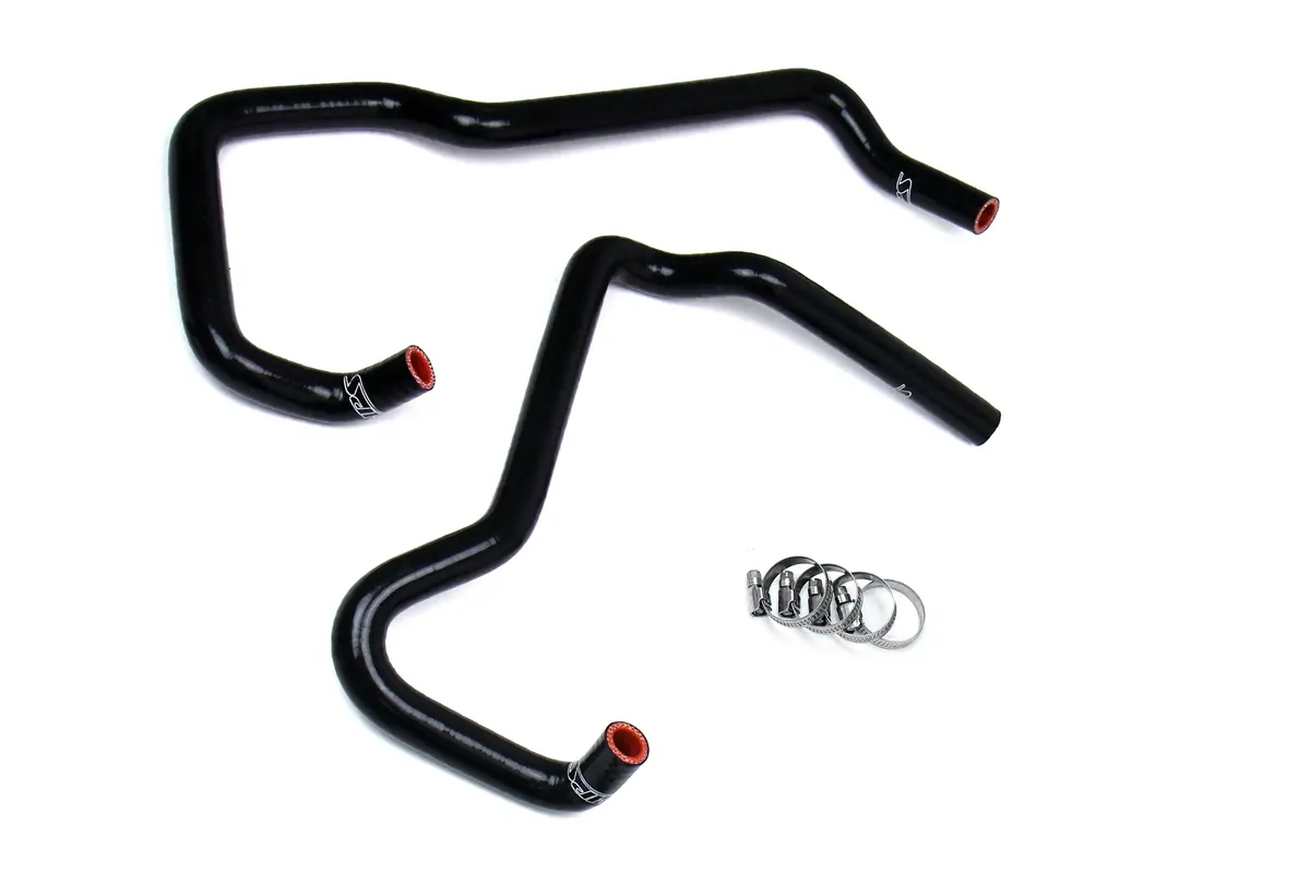 Hps Black 3-Ply Silicone Heater Coolant Hose Kit For 16-23 Toyota Tacoma 3.5L V6 1