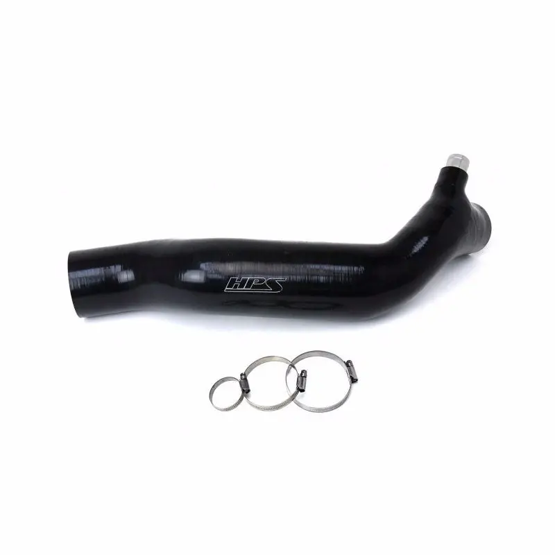 Hps Black 4-Ply Silicone Intake Hose Kit For 16-25 Lexus Rc/Is/Gs-Series 2.0L Turbo 1