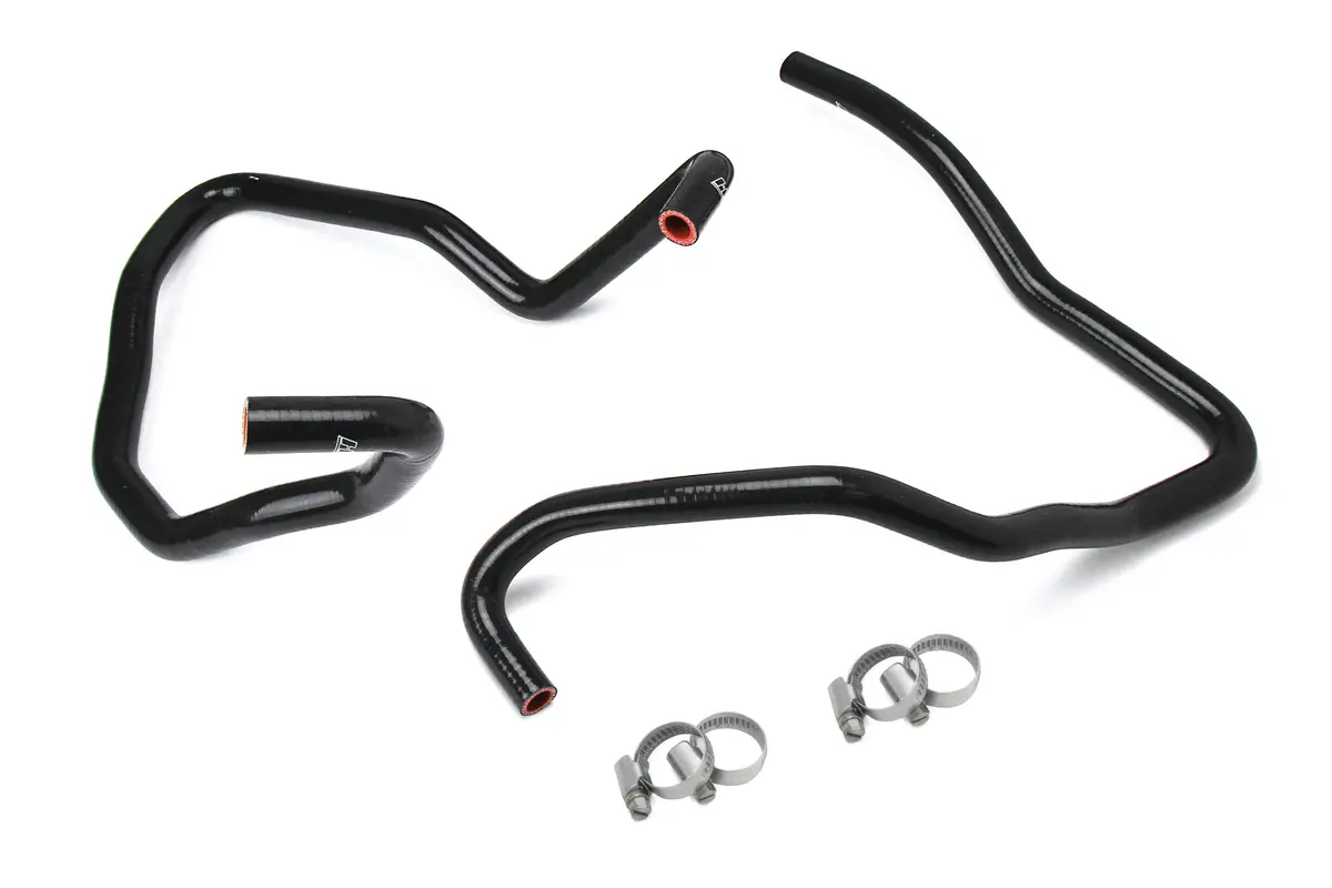 Hps Black 3-Ply Silicone Heater Coolant Hose Kit For 03-06 Jeep Wrangler Tj Se 2.4L Lhd 1