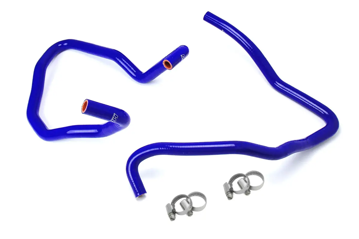 Hps Blue 3-Ply Silicone Heater Coolant Hose Kit For 03-06 Jeep Wrangler Tj Se 2.4L Lhd 1