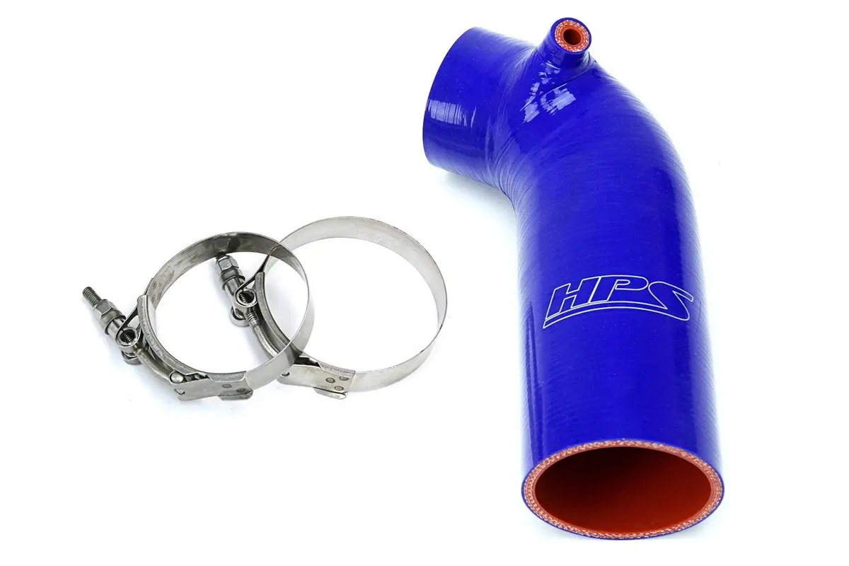 Hps Blue Silicone Post Maf Air Intake Hose Kit For 16-26 Honda Civic 2.0L Non-Turbo K20c2 1