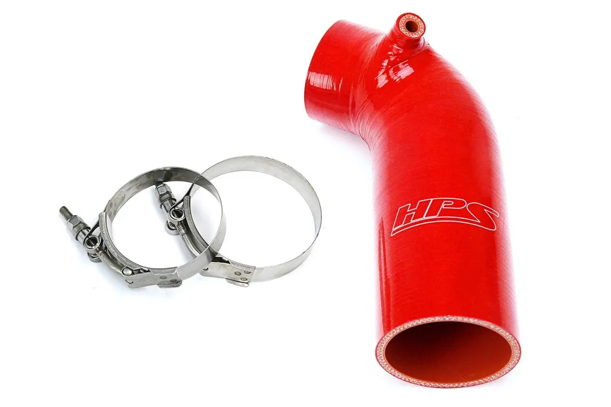 Hps Red Silicone Post Maf Air Intake Hose Kit For 16-26 Honda Civic 2.0L Non-Turbo K20c2 1