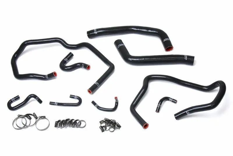 Hps Black 3-Ply Silicone Radiator/Heater Coolant Hose Kit For Toyota 10-14 Fj Cruiser 4.0L V6 1
