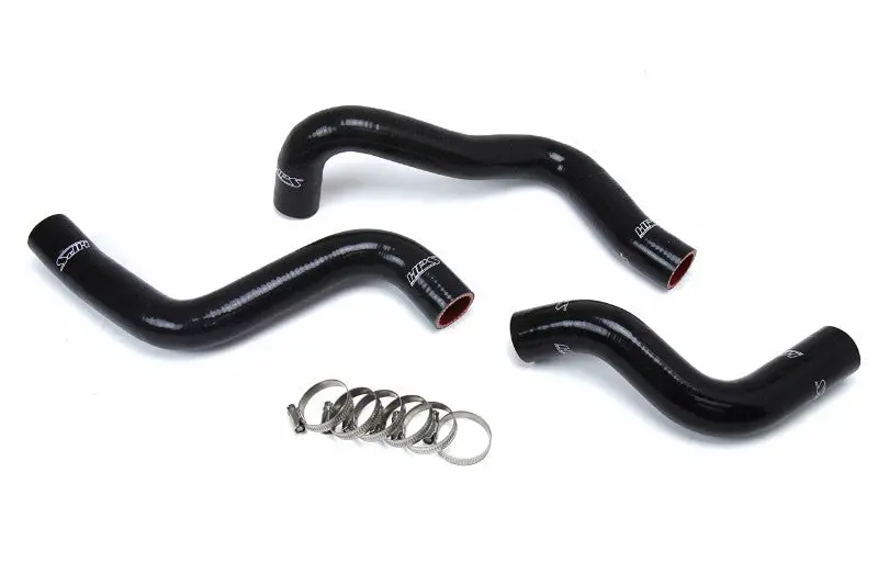 Hps Black 3-Ply Silicone Radiator Coolant Hose Kit For 04-11 Mazda Rx8 1