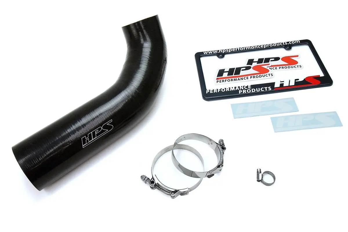 Hps Black Silicone Post Maf Air Intake Hose Kit For Jeep 12–17 Wrangler 3.6L V6 1