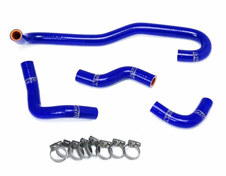 Hps Blue 3-Ply Silicone Heater Coolant Hose Kit For 89-92 Toyota 4Runner / Pickup 3.0L V6 Lhd 1