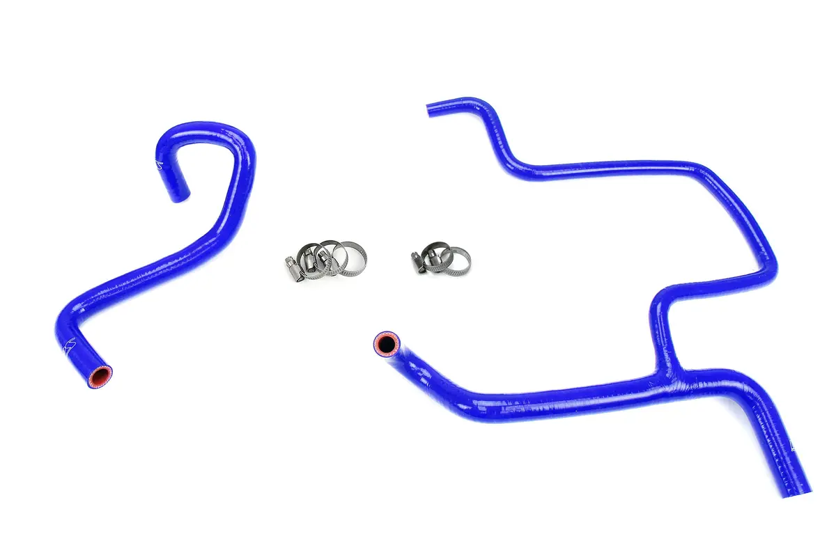 Hps Blue 3-Ply Silicone Heater Coolant Hose Kit For 15-23 Dodge Challenger Charger 6.4 V8 1