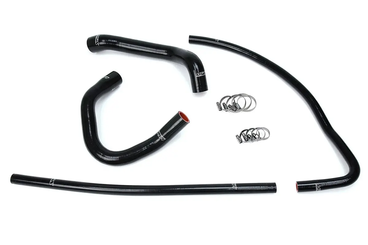 Hps Black 3-Ply Silicone Radiator/Heater Coolant Hose Kit For 93-98 Jeep Grand Cherokee Zj 4.0L 1