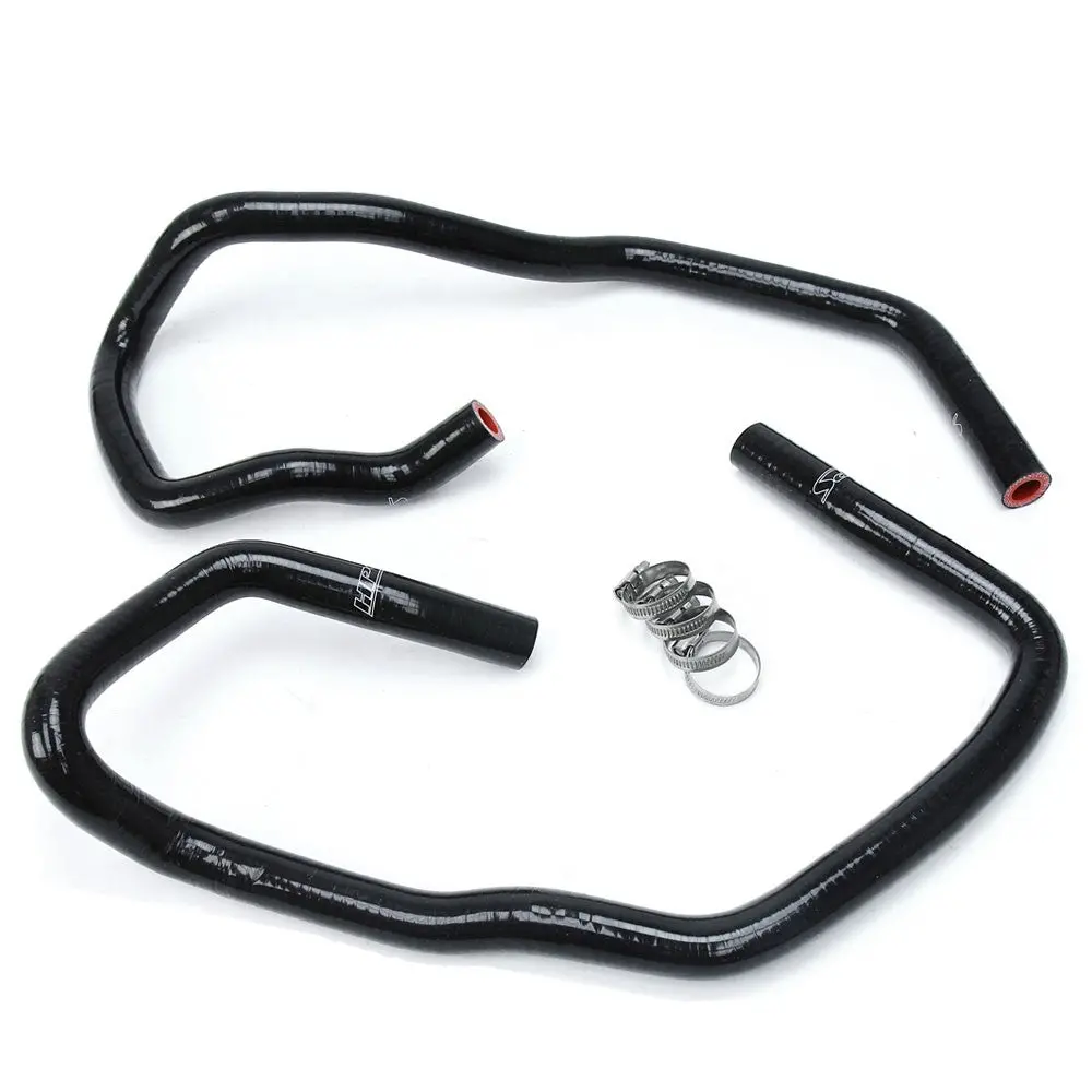 Hps Black 3-Ply Silicone Heater Coolant Hose Kit For 10-24 Toyota 4Runner 4.0L V6 1