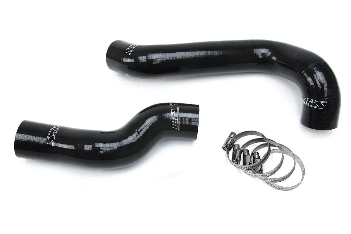 Hps Black 3-Ply Radiator/Heater Coolant Hose Kit For 00-06 Bmw 323/325/328/330 E46 2