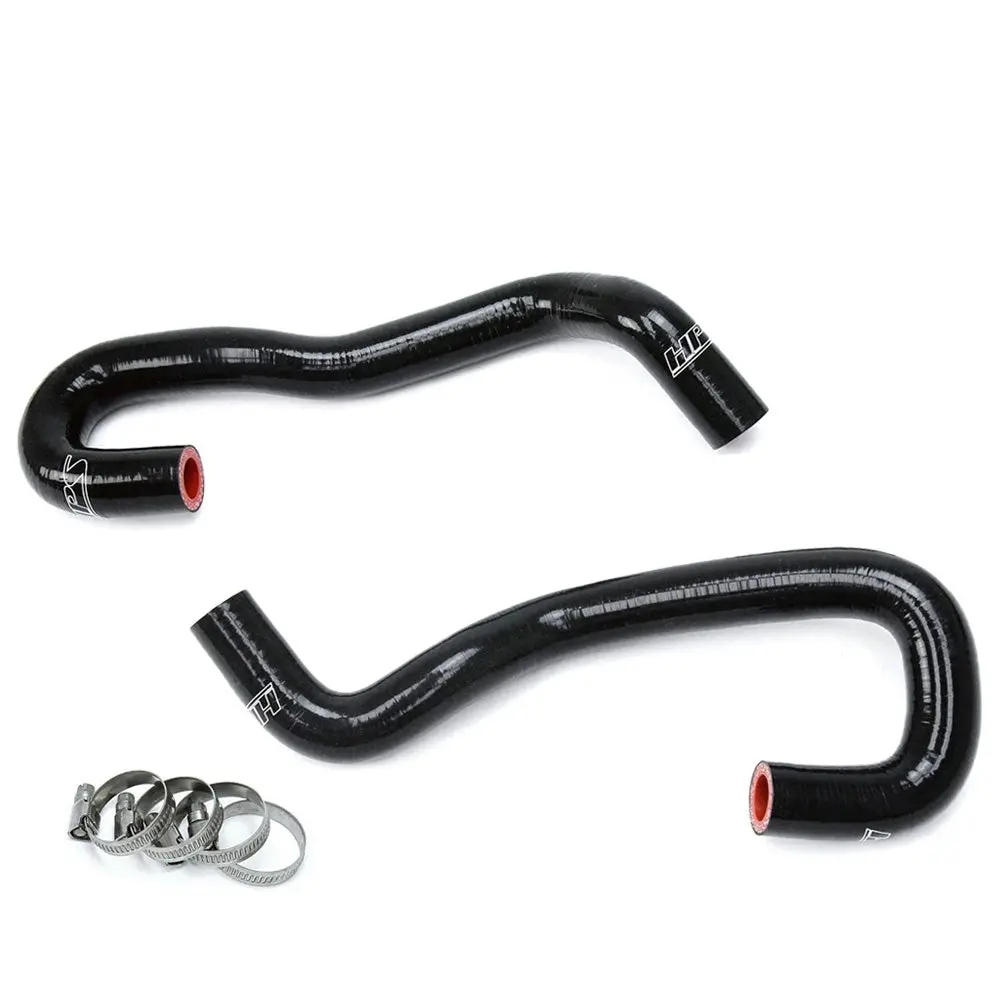 Hps Black 3-Ply Silicone Heater Coolant Hose Kit For 07-10 Toyota Tundra 4.0L V6 1