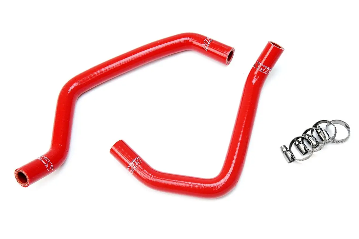 Hps Red 3-Ply Silicone Heater Coolant Hose Kit For 07-11 Toyota Tundra 5.7L V8 1