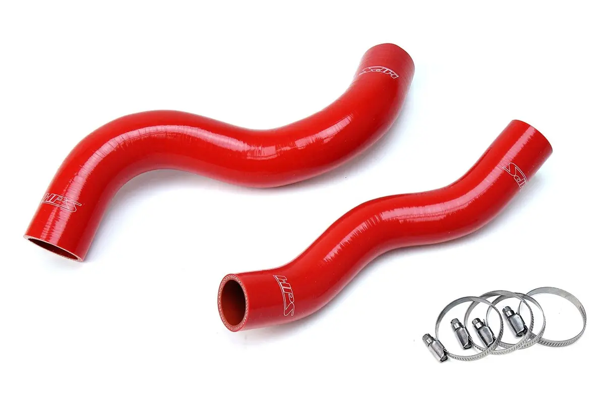 Hps Red 3-Ply Silicone Radiator Coolant Hose Kit For 05-09 Jeep Grand Cherokee / 06-09 Commander 4.7L V8 1
