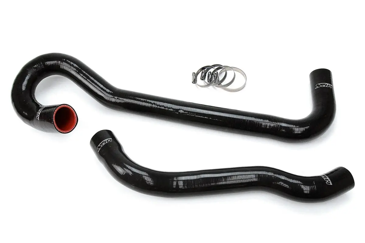 Hps Black 3-Ply Silicone Radiator Coolant Hose Kit For 05-08 Jeep Grand Cherokee / 06-08 Commander 5.7L 1