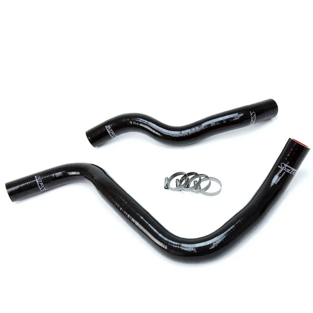 Hps Black 3-Ply Silicone Radiator Coolant Hose Kit For 03-07 Honda Accord 3.0L V6 1