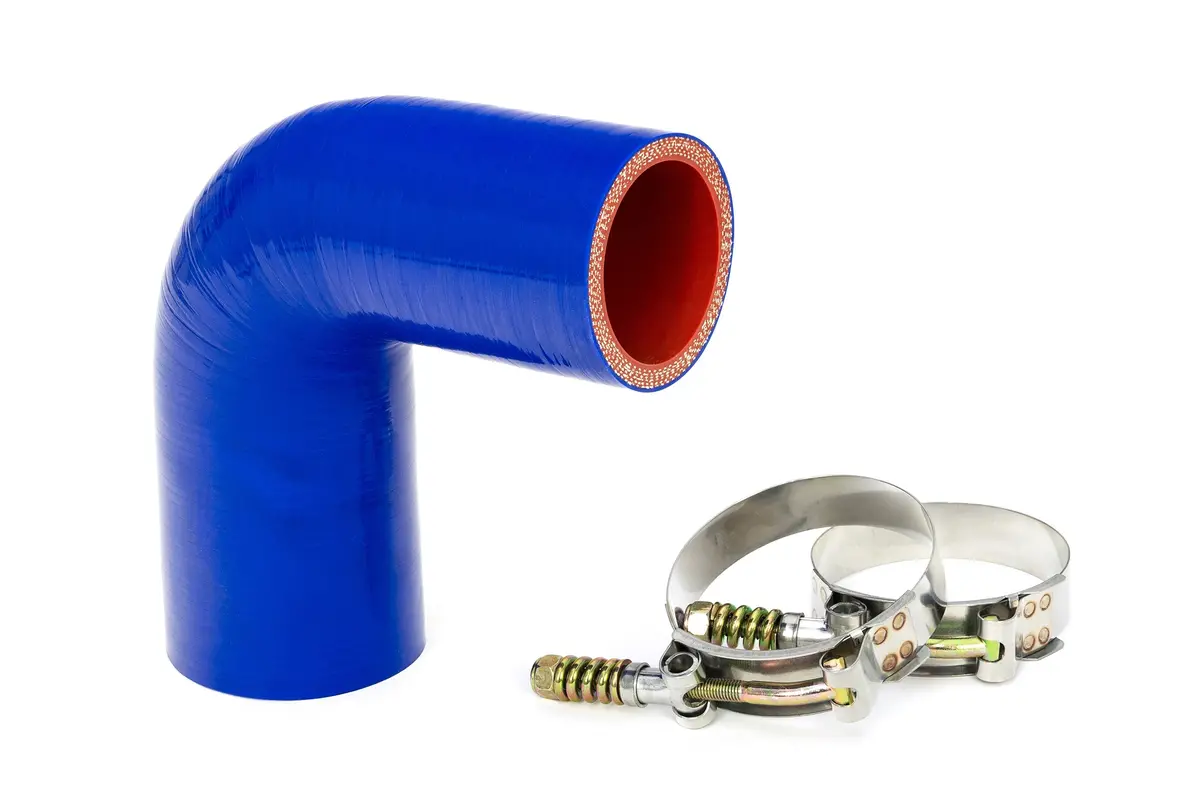 Hps Blue Silicone Transmission Oil Cooler Hose Kit  For Volvo Mack Mp7 Engine Replace Oe# 23092712 1