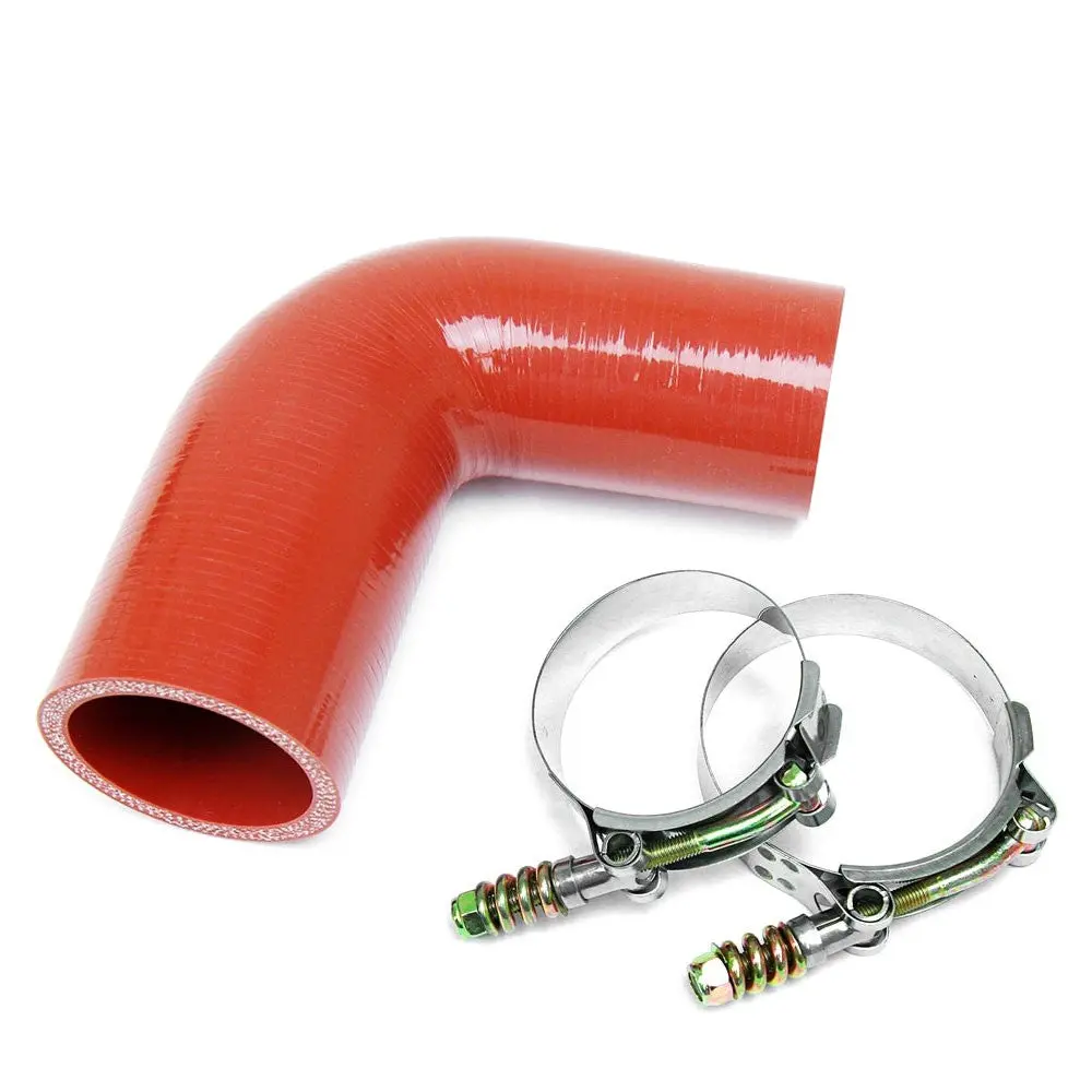 Hps Orange Silicone Transmission Oil Cooler Hose Kit  For Volvo Mack Mp7 Engine Replace Oe# 23092712 1