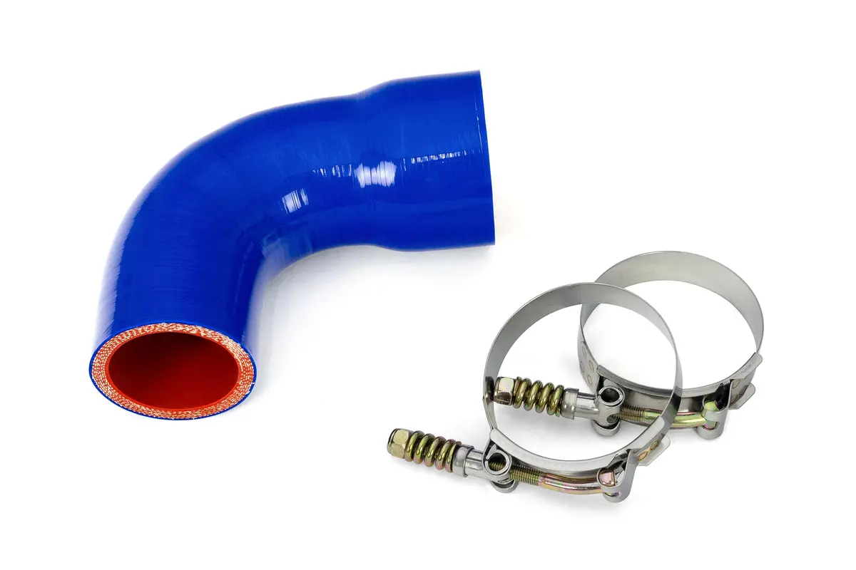 Hps Blue Silicone Transmission Oil Cooler Hose Kit  For Volvo Mack Mp7 Engine Replace Oe# 22882164 1
