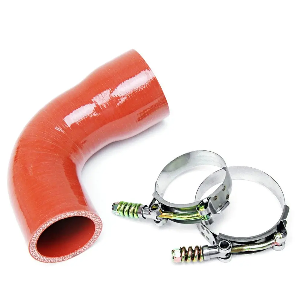 Hps Orange Silicone Transmission Oil Cooler Hose Kit  For Volvo Mack Mp7 Engine Replace Oe# 22882164 1