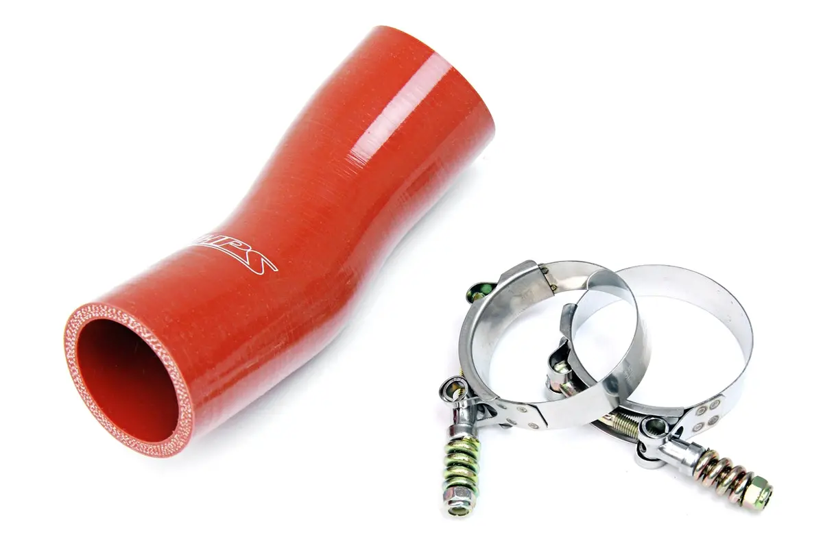 Hps Orange Silicone Transmission Oil Cooler Hose Kit  For 08-16 Mack Leu / 08-16 Mack Mru / 11-15 Mack Leu613 / Volvo Mack Mp7 Engine Replace Oe# 22891976 1