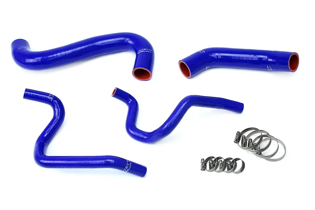 Hps Blue 3-Ply Silicone Radiator/Heater Coolant Hose Kit For 02 Subaru Impreza 2.5L Non Turbo 1