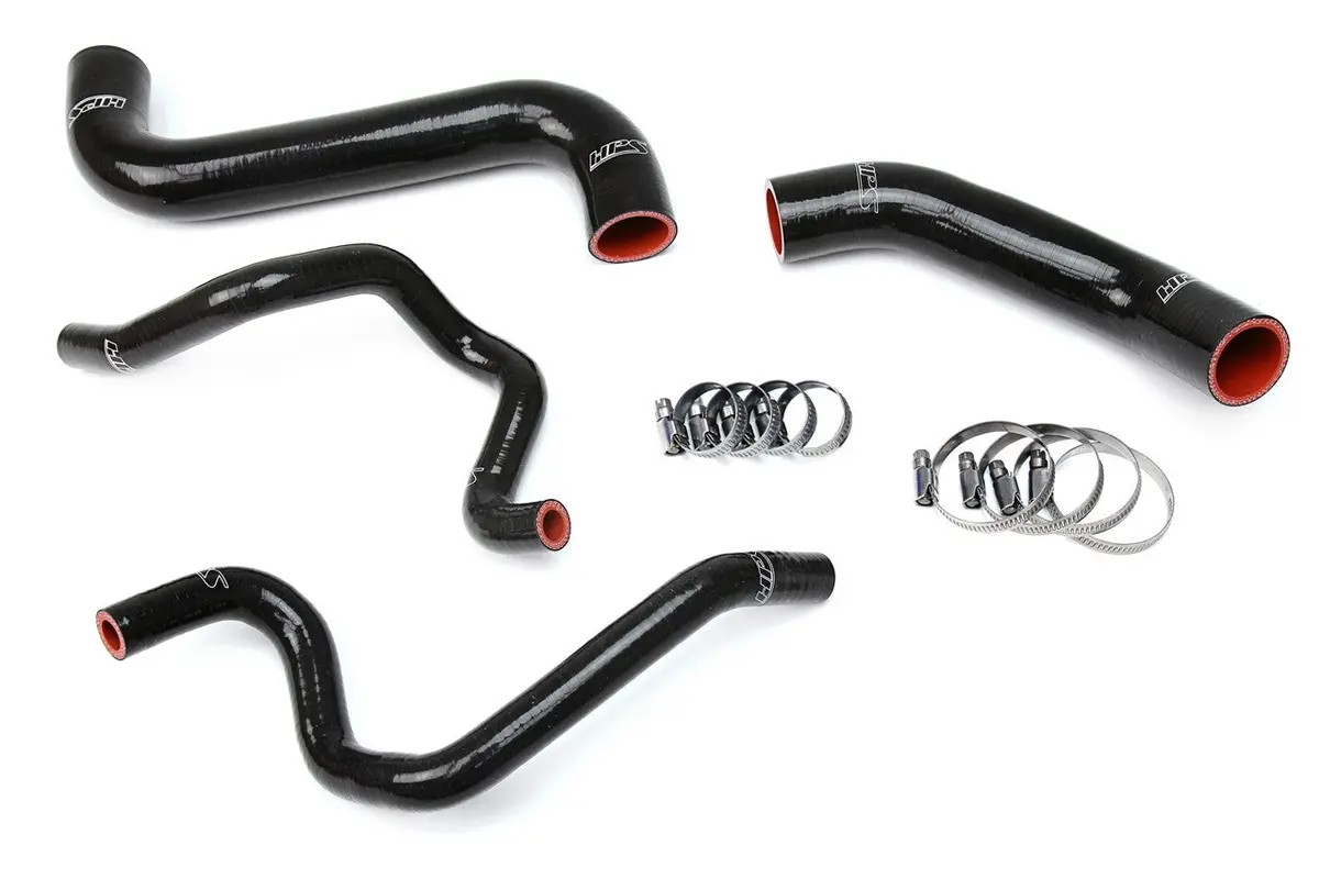Hps Black 3-Ply Silicone Radiator/Heater Coolant Hose Kit For 03 Subaru Impreza 2.5L Non Turbo 1