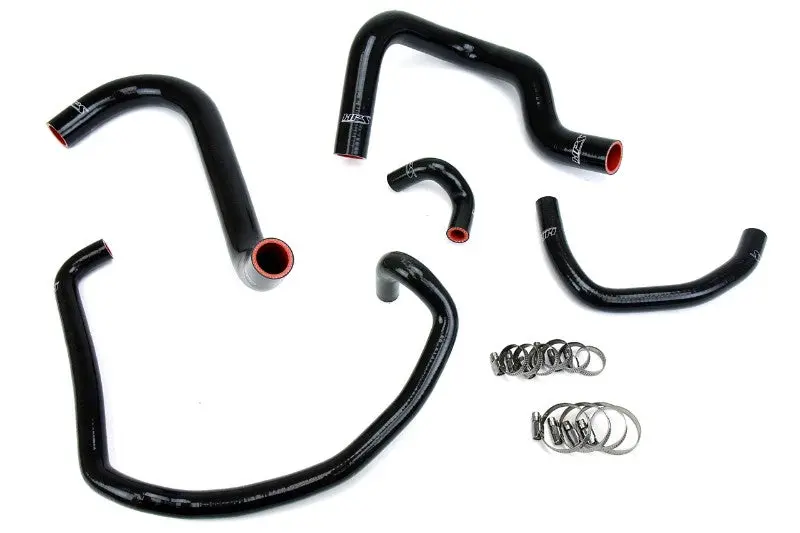 Hps Black 3-Ply Silicone Radiator/Heater Coolant Hose Kit For 95-04 Toyota Tacoma 2.4L 4Cyl 1