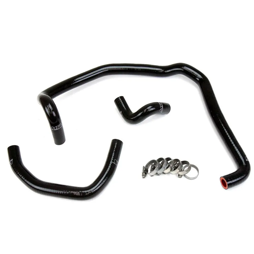 Hps Black 3-Ply Silicone Heater Coolant Hose Kit For 95-04 Toyota Tacoma 2.4L & 2.7L 4Cyl 1