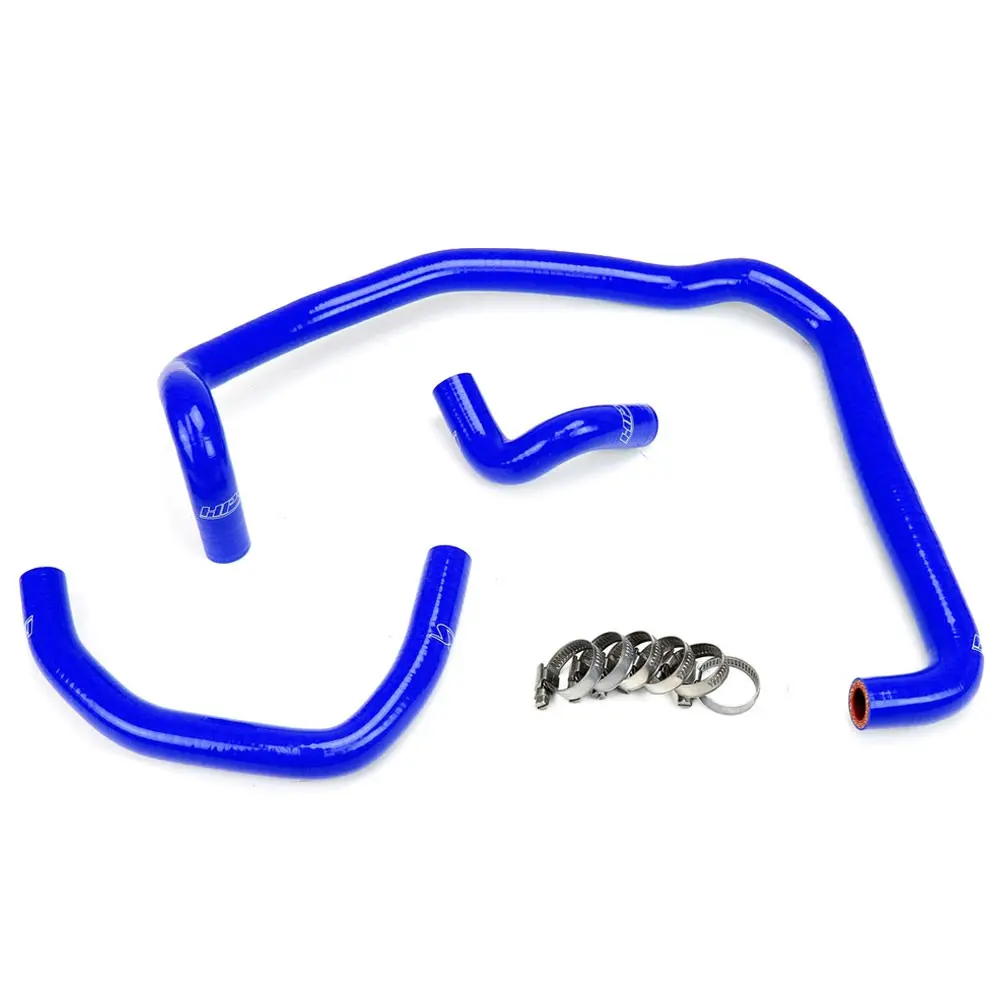 Hps Blue 3-Ply Silicone Heater Coolant Hose Kit For 95-04 Toyota Tacoma 2.4L & 2.7L 4Cyl 1